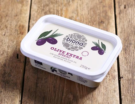Extra Virgin Olive Oil Spread, Organic, Biona (250g)