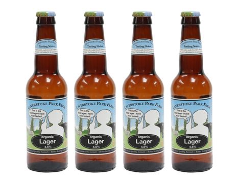 Lager, Organic, Laverstoke Park (4 x 330ml)