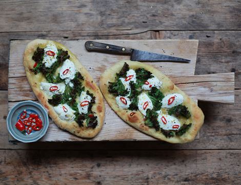 Kale & Soft Cheese
