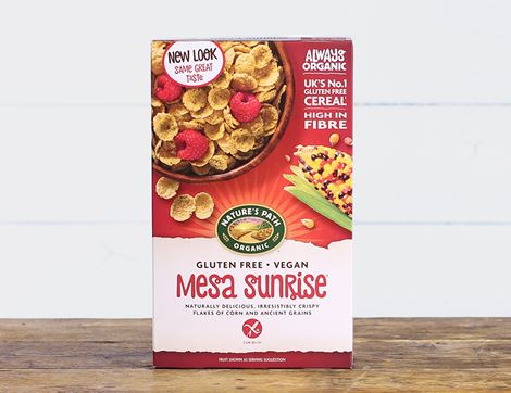 Mesa Sunrise Cereal Flakes, Gluten Free, Organic, Nature's Path (355g)