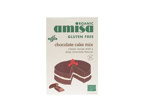Chocolate Cake Mix, Organic, Amisa (400g)