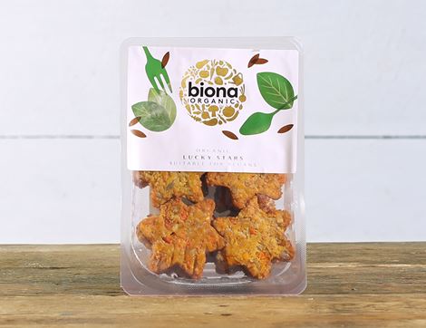 Lucky Stars with Pumpkin, Tofu & Ginger, Organic, Biona (250g)