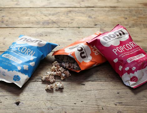 Simply Salted Popcorn, Organic, Nom (20g)