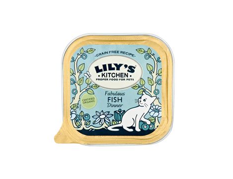 Fabulous Fish Dinner for Cats, Organic, Lily's Kitchen (100g)