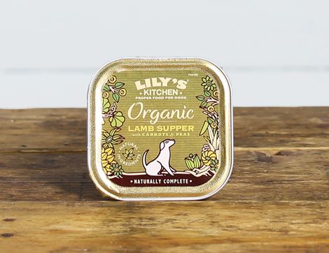 Lamb Supper for Dogs, Organic, Lily's Kitchen (150g)