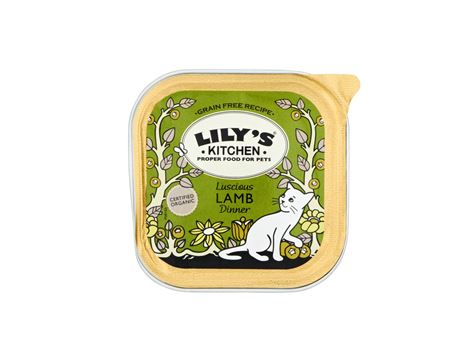 Lucious Lamb Dinner for Cats, Organic, Lily's Kitchen (100g)