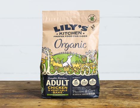 Chicken with Vegetable Bake for Dogs, Organic, Lily's Kitchen (1kg)