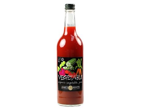 Vegetable Juice, Organic, James White Drinks (75cl)