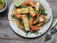 Melon & Halloumi Salad