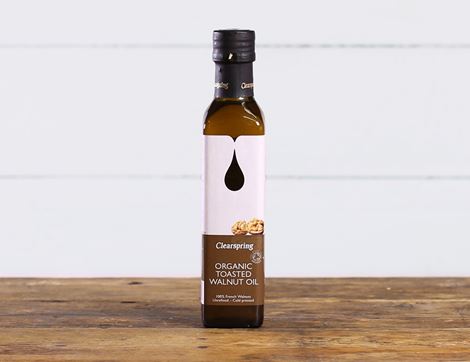 Toasted Walnut Oil, Organic, Clearspring (250ml)
