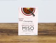 Instant Brown Rice Miso Soup Paste With Sea Vegetables, Organic, Clearspring (60g)
