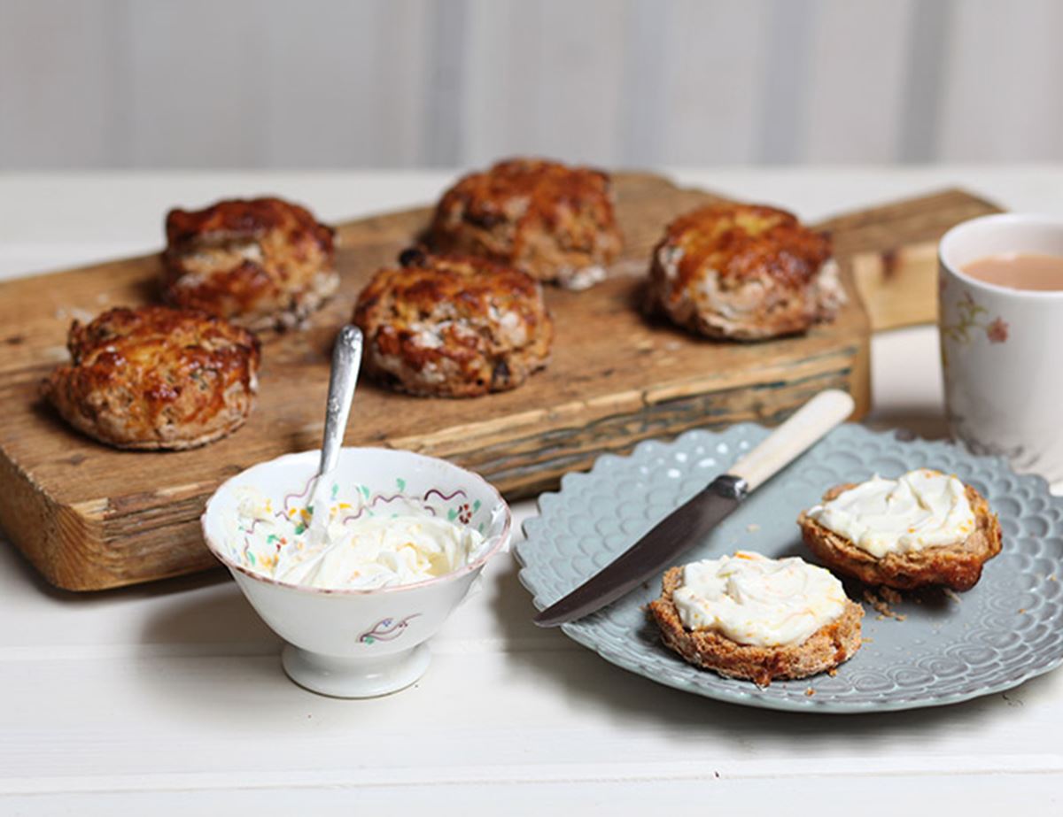 Carrot Cake Scones