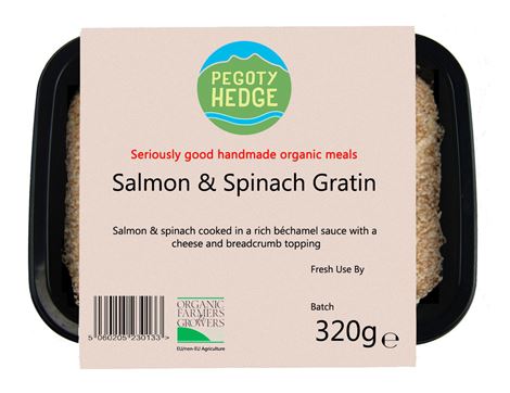Salmon & Spinach Gratin, Pegoty Hedge (320g)
