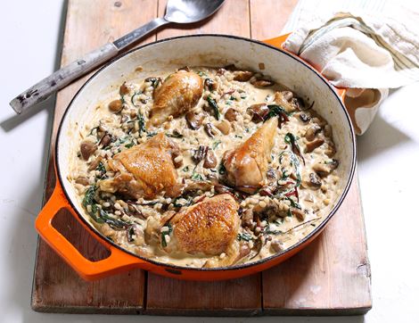 Creamy Dijon Chicken Casserole