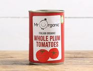 Whole Plum Tomatoes, Organic, Mr Organic (400g)