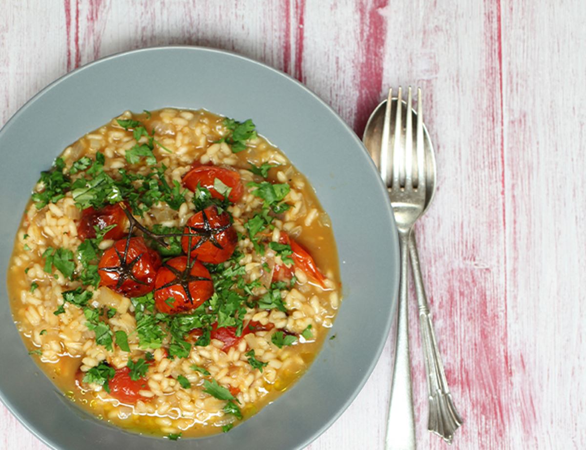 Domo Arigoto, Tomato Risotto