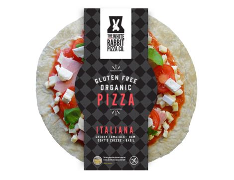 Italiana Pizza, 10", Organic, The White Rabbit Pizza Co. (294g)