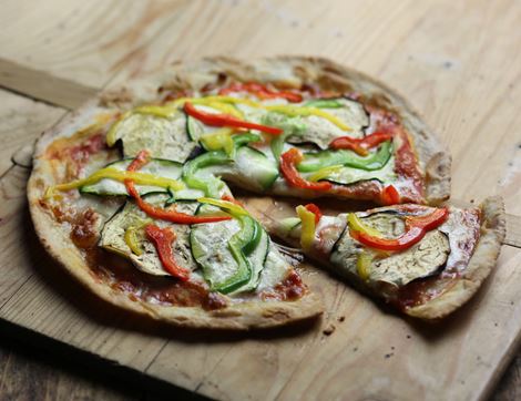 Edgy Veggie, Organic, The White Rabbit Pizza Co. (340g)