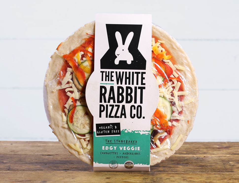 Edgy Veggie, Organic, The White Rabbit Pizza Co. (340g)