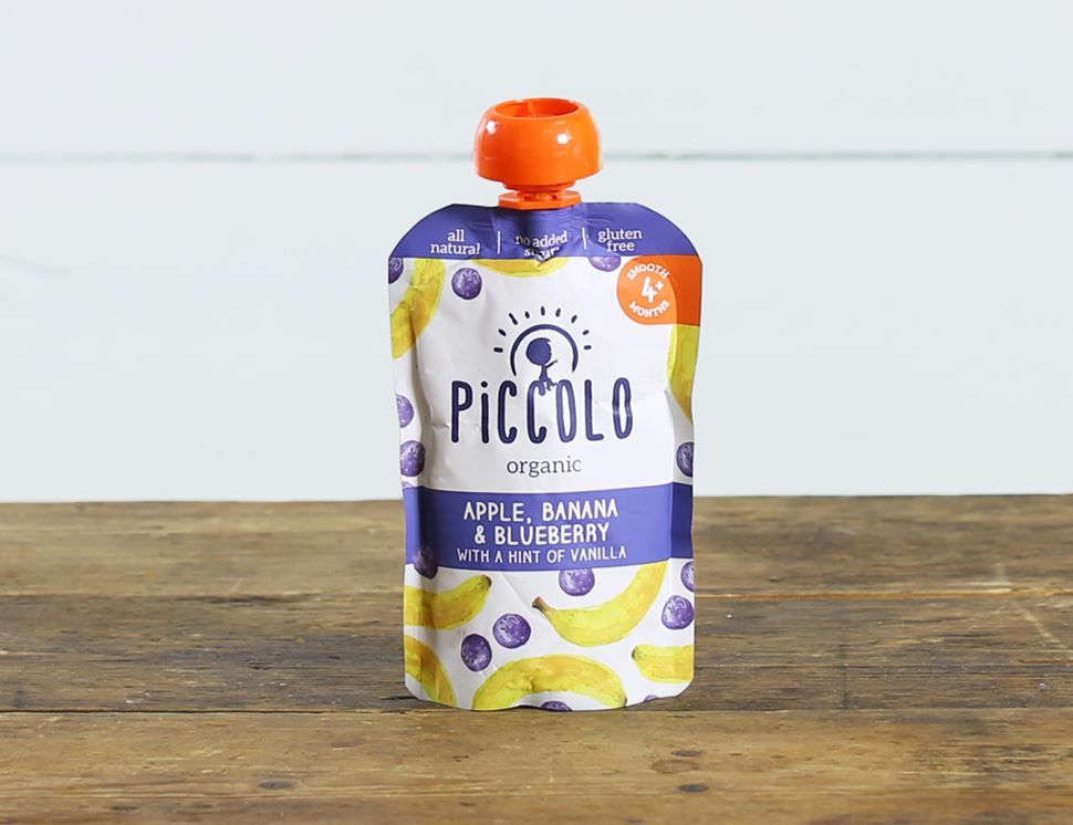 Apple, Banana & Blueberry with hint of Vanilla, Stage 1, Organic