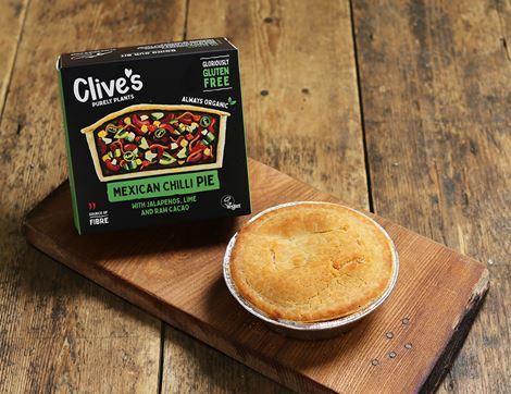 Mexican Chilli Pie, Gluten Free, Organic, Clive's (235g)