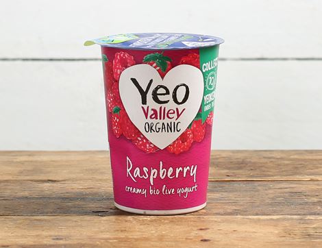 raspberry yogurt yeo valley