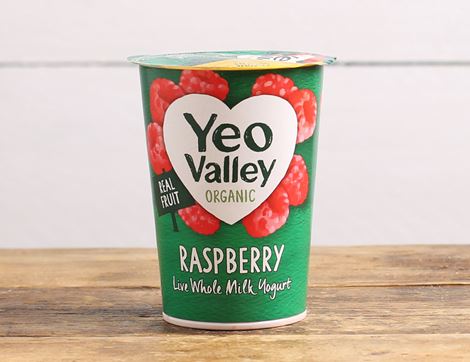 Raspberry Yogurt, Organic, Yeo Valley (450g)