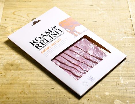 Salt Beef, Organic, Roam & Relish (90g)