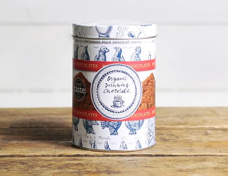 Drinking Chocolate Gift Tin, Organic, Rococo (250g)