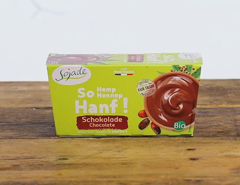Chocolate Hemp Dessert, Organic, Sojade (2 x 100g)