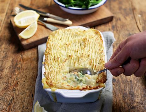 Fish Pie Mix, Abel & Cole, (340g)