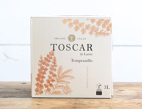 toscar tempranillo bag in a box