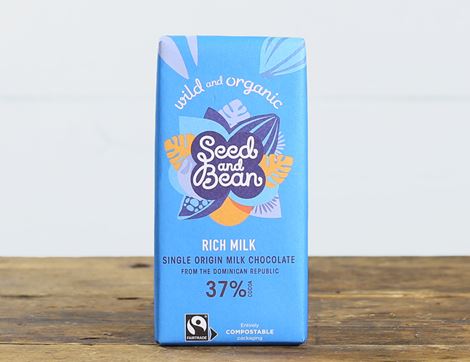 Creamy Milk Chocolate, Organic, Seed and Bean (85g)