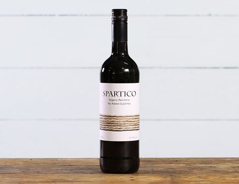 organic spartico tempranillo no added sulphur