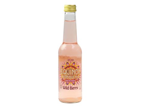 Wild Berry Kombucha, Organic, Equinox (275ml)
