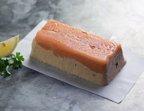 Smoked Salmon Terrine, Organic, Inverawe (350g)