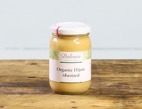 Dijon Mustard, Organic, Delouis (200g)