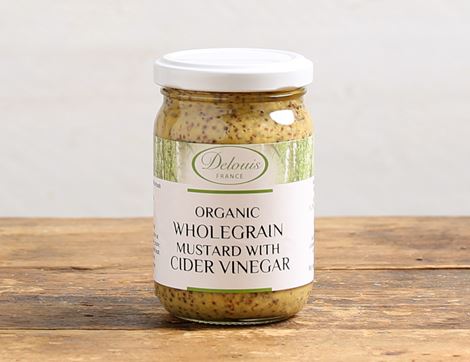 wholegrain mustard delouis