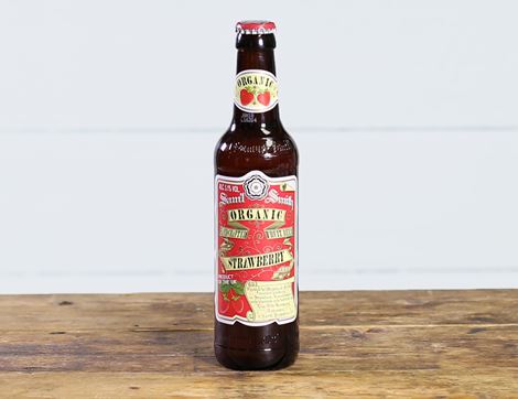 Strawberry Fruit Beer, Organic, Sam Smith's (355ml)