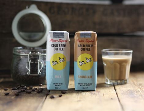 Cold Brew Coffee, Chocolate, Organic, Minor Figures (3 x 250ml)