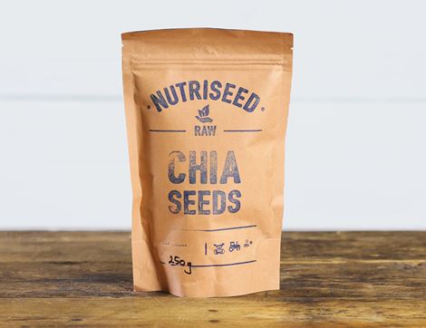 Chia Seeds, Raw, Organic, Nutriseed (250g)