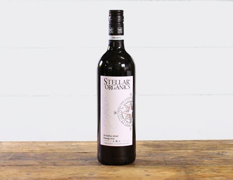 Pinotage, No Added Sulphur, Stellar Organics, 2018 (75cl)