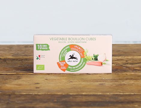 Vegetable Bouillon Stock Cubes, Organic, Alce Nero (100g)