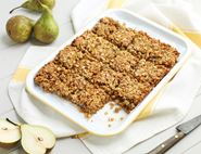 Pear & Honey Flapjacks