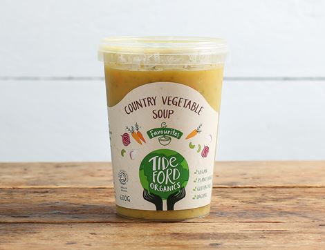 Country Vegetable Soup, Organic, Tideford Organics (600g)