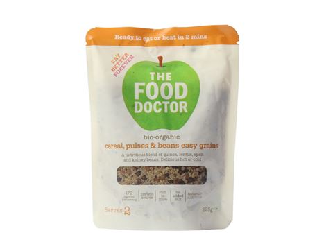 Cereal, Pulses & Beans Easy Grains, Organic, The Food Doctor (225g)