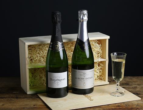 English Sparkling Wine Duet