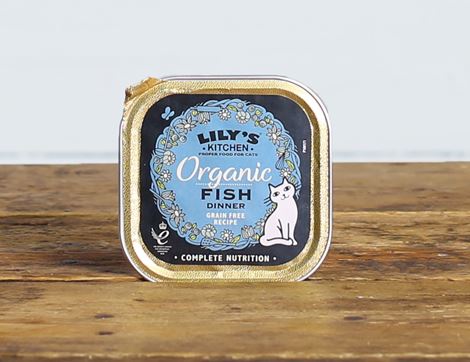 Fish Dinner for Cats, Organic, Lily's Kitchen (85g)