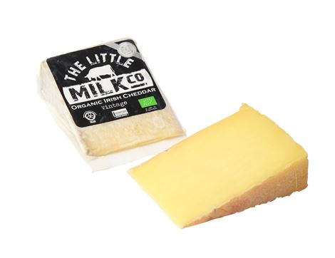 Vintage Cheddar, Organic, The Little Milk Company (120g)