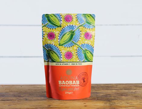 Baobab Powder, Organic, Aduna (275g)